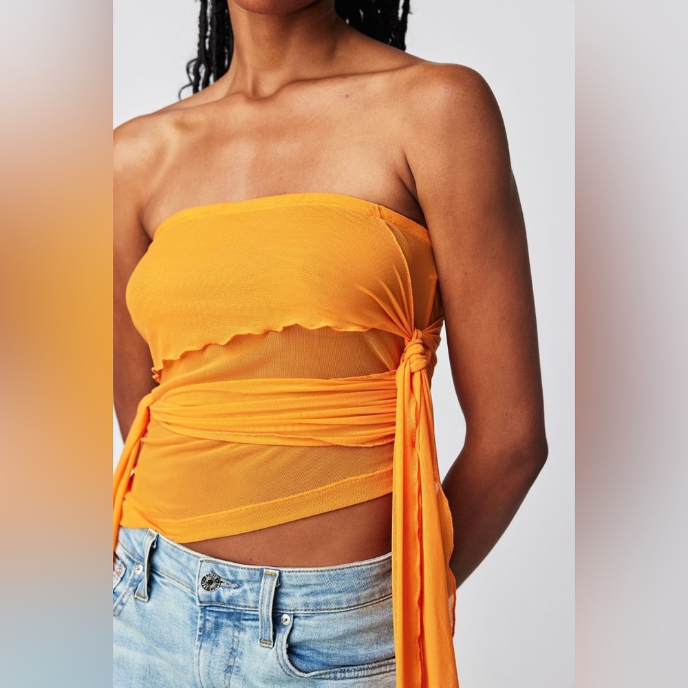 Free People Strapless Top